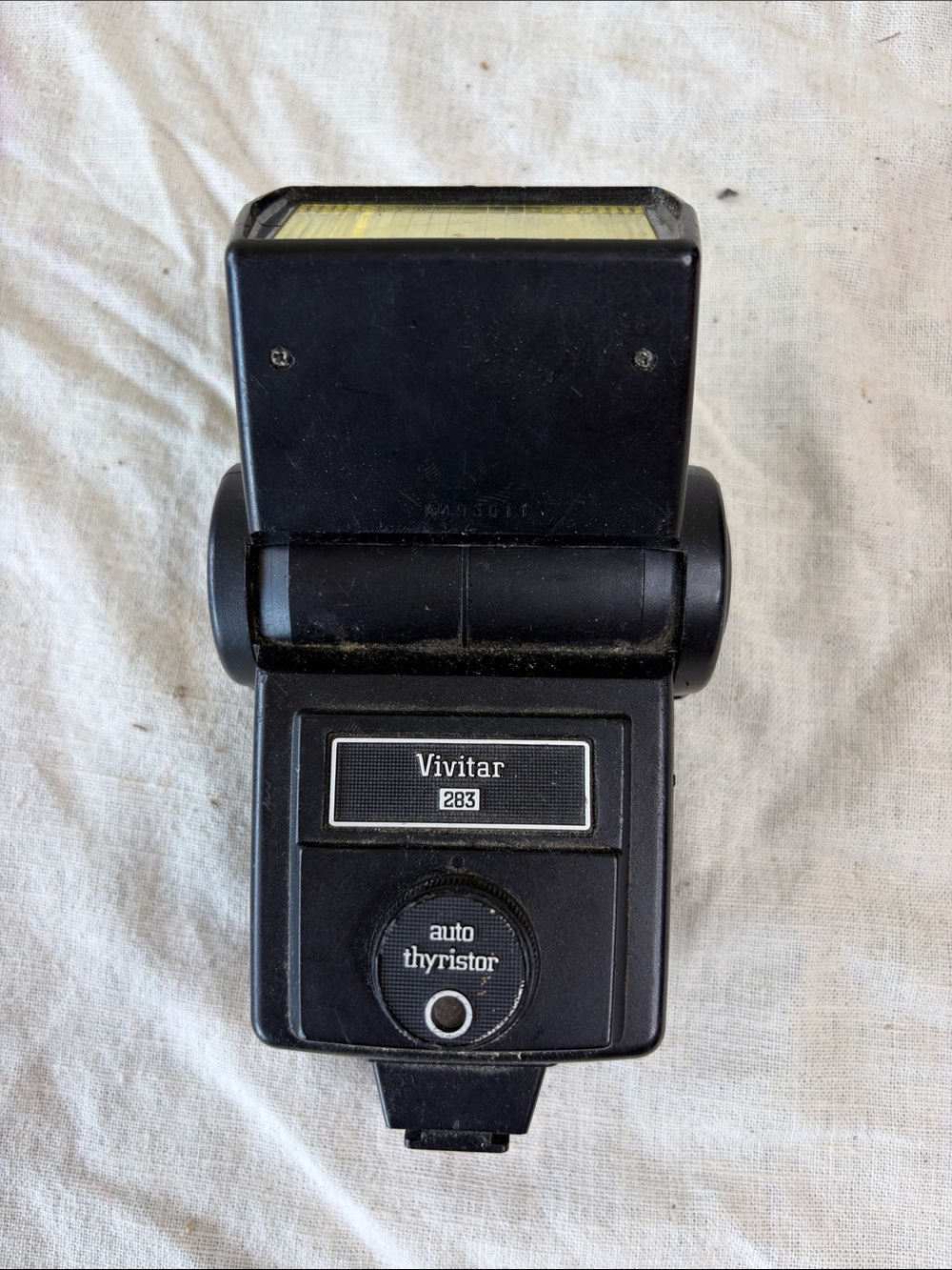 283 Black Auto Thyristor Camera Flash